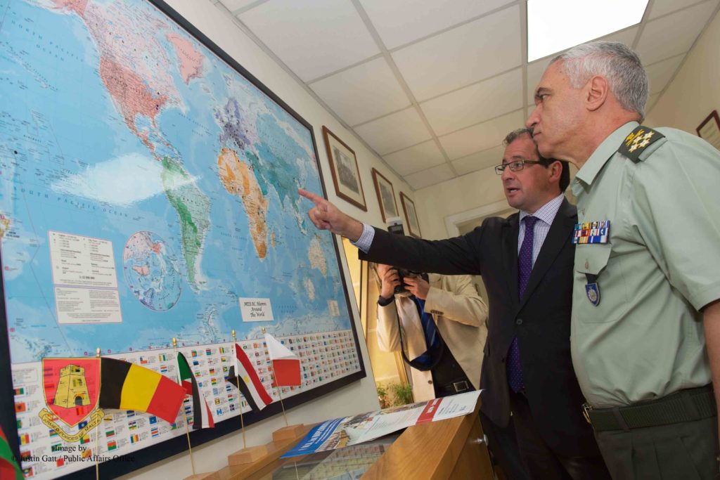 Official Visit to Malta by the CHAIRMAN OF THE EUROPEAN UNION MILITARY COMMITTEE General Mikhail Kostarakos