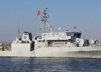 Συνεκπαίδευση του Τουρκικού TCG Anamur (M269) …Με το  Ελληνικό Ν/ΘΗ ΚΑΛΥΨΩ (M 64) στην Άσκηση ARIADNE-2024.