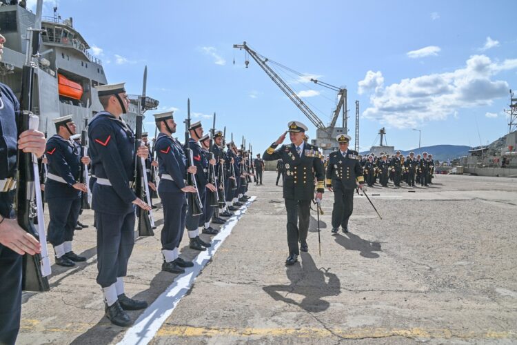 Τελετή Παράδοσης – Παραλαβής Διοικητού Διοίκησης Διοικητικής Μέριμνας Ναυτικού