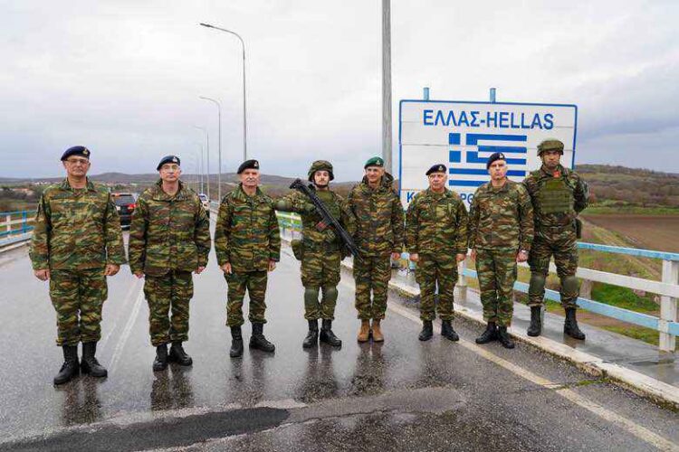 Επίσκεψη Α/ΓΕΕΘΑ σε Σχηματισμούς και Μονάδες  της Περιοχής Ευθύνης του Δ΄ΣΣ στον Έβρο!