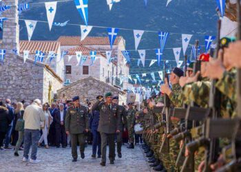 Ο Α/ΓΕΕΘΑ Χούπης στις Εορταστικές Εκδηλώσεις  στην Αρεόπολη Λακωνίας