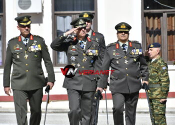 Παραλαβή-Παράδοση της 1ης Μεραρχίας …Παρουσία Διοικητού της ΔΕΠ