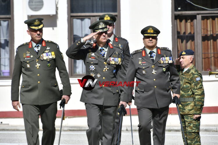 Παραλαβή-Παράδοση της 1ης Μεραρχίας …Παρουσία Διοικητού της ΔΕΠ