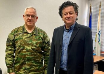 Συνάντηση με το Στρατηγό της 16ης  είχε ο Δήμαρχος Ορεστιάδας