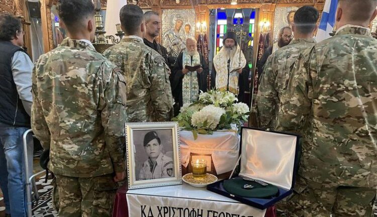 «Ο Καταδρομέας Χριστοφή Γεώργιος επιστρέφει σήμερα στη γενέτειρα του,