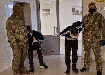 Εικόνες απο  την μεταγωγή των υπόπτων για το Μακελειό στη Μόσχα