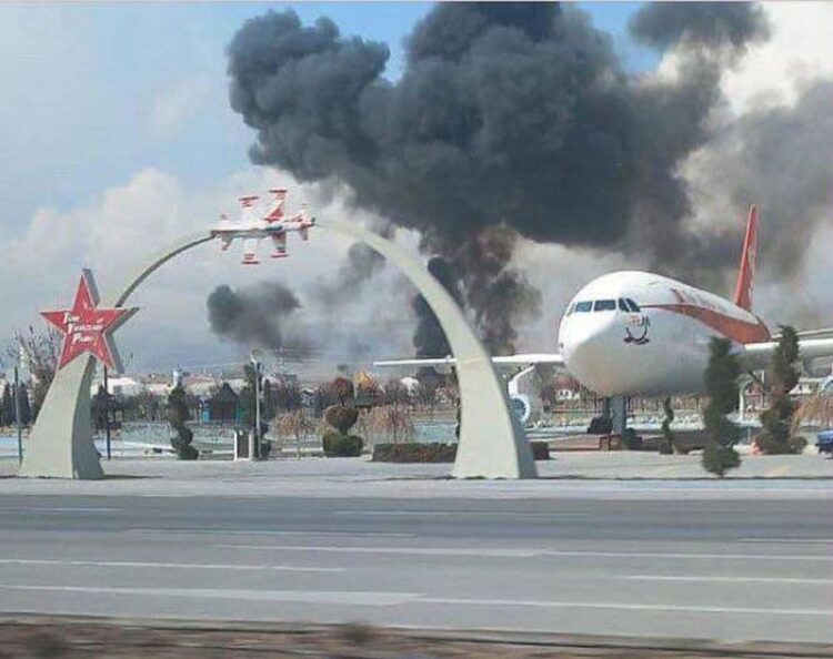 Συντριβή  αεροσκάφους « NF-5» της τουρκικής Πολεμικής Αεροπορίας (vid)