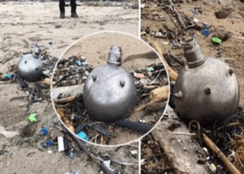 Νάρκη ξεβράστηκε στο νησί της Ρόδου …προερχόμενη απο την Ουκρανία