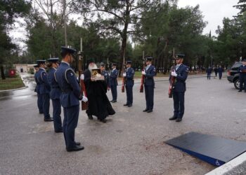 Ευλογία  στη ΣΜΥΑ :Άφιξη Τίμιας Κάρας Οσίου Δαυίδ εν Ευβοία στη Σχολή