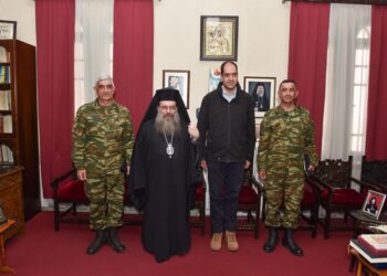 Στον Μητροπολίτη Χίου, Ψαρών και Οινουσσών κ.κ Μάρκο …Ο ΥΦΕΘΑ Κεφαλογιάννης