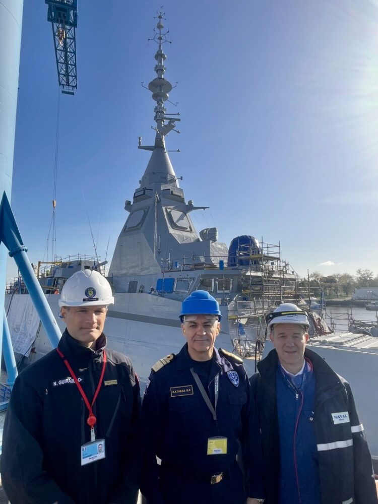 O Α/ΓΕΝ στο στο ναυπηγείο στη Λοριάν …ενημερώθηκε για την Ναυπήγηση των FDI