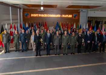 O  ΥΦΕΘΑ στη Συμμαχική Διακλαδική Διοίκηση Νάπολης στην Ιταλία