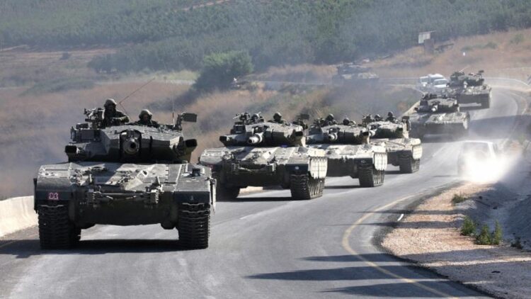 To IDF σε επίθεση … Και πέρασε τα σύνορα του Λιβάνου !(video)