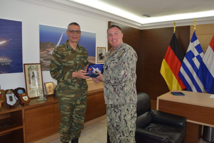 Στο Π.Β.Κ  o Διοικητής του USA Navy Ευρώπης, Αφρικής και Νοτιοδυτικής Ασίας