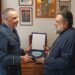 Επίσκεψη στον Μητροπολίτη από τον  απερχόμενο Διοικητή της 120 ΠΕΑ Καλαμάτας