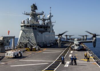 Η ισπανική αρμάδα με το JUAN CARLOS I στην άσκηση «DEDALO -24» στο Αιγαίο…Το Τούρκικο «Ανατολού» δεν βγήκε