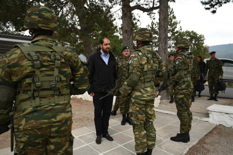 Περιοδεία σε Σχηματισμούς -Μονάδες & Φυλάκια του Έβρου ο ΥΦΕΘΑ