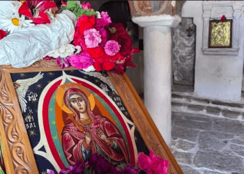 Τιμήθηκε η Ζωοδόχος Πηγή στο Αθάλι της Χιμάρας  της Βορείου Ηπείρου