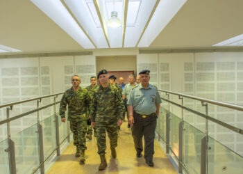 Επίσκεψη του Αρχηγού ΓΕΣ στο 424 ΓΣΝΕ