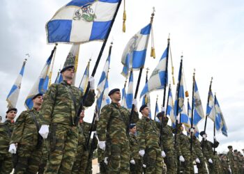 Εορτασμός του Προστάτη του Στρατού Ξηράς Μεγαλομάρτυρα Αγίου Γεωργίου στη Σχολή Πεζικού