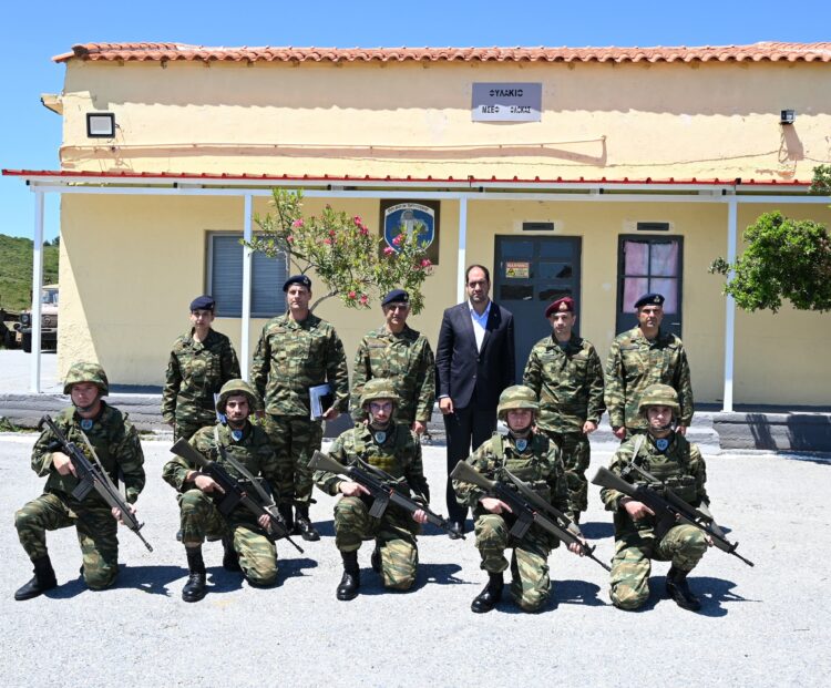 Στην Π.Ε  της 79 ΑΔΤΕ «ΜΥΚΑΛΗ» στο νησί της Σάμου ο ΥΦΕΘΑ