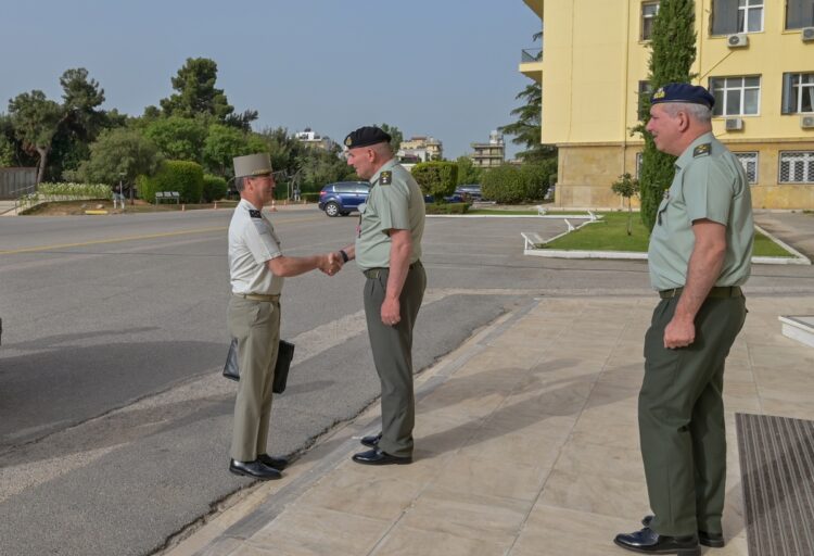 Επίσημη Επίσκεψη του Διοικητή των Χερσαίων Δυνάμεων της Γαλλίας Αντιστρατήγου Bertrand Toujouse