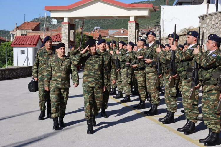 Επίσκεψη Αρχηγού ΓΕΣ στην Περιοχή Ευθύνης της 9ης Μ/Π ΤΑΞΠΖ