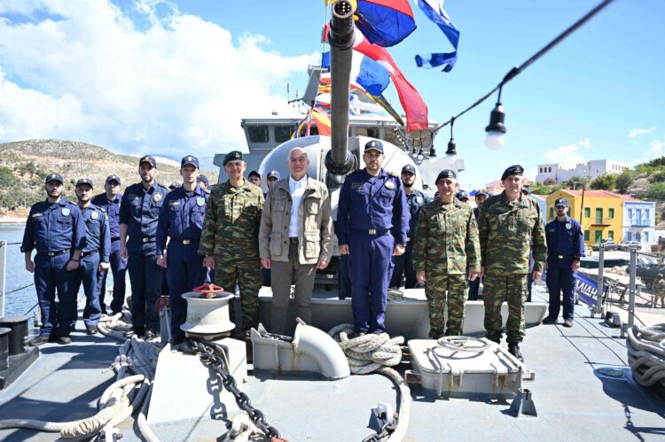 Ο ΥΕΘΑ Δένδιας  στη ΤΠΚ «Κρυσταλλίδης» και στη ΔΑΝ Μεγίστης την Κυριακή του Πάσχα (vid)