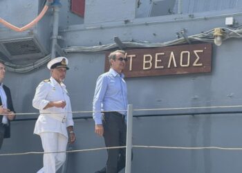 Μητσοτάκης: «Το Βέλος είναι ένα ιστορικό πλοίο, θα παραμείνει στη Θεσσαλονίκη»