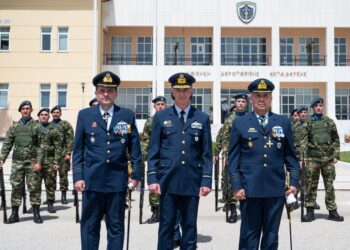 Τελετή Παράδοσης – Παραλαβής Καθηκόντων Διοικητή της 123ΣΤΕ