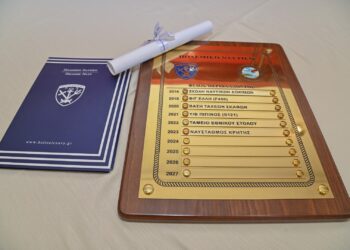 Θεσμός «Φίλος του Περιβάλλοντος» – Βράβευση Ναυστάθμου Κρήτης