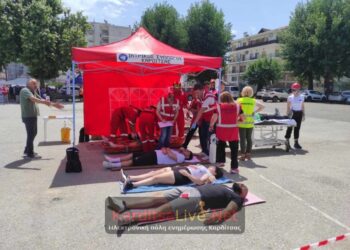 Διακλαδική άσκηση σεισμού στην Καρδίτσα (video)