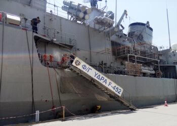 Επιστρέφει τη Πέμπτη η Φρεγάτα «ΥΔΡΑ» σε Ελληνικά νερά