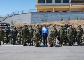 Επίσκεψη ΥΦΕΘΑ Γιάννη Κεφαλογιάννη στη Λέσβο και στην 98 ΑΔΤΕ
