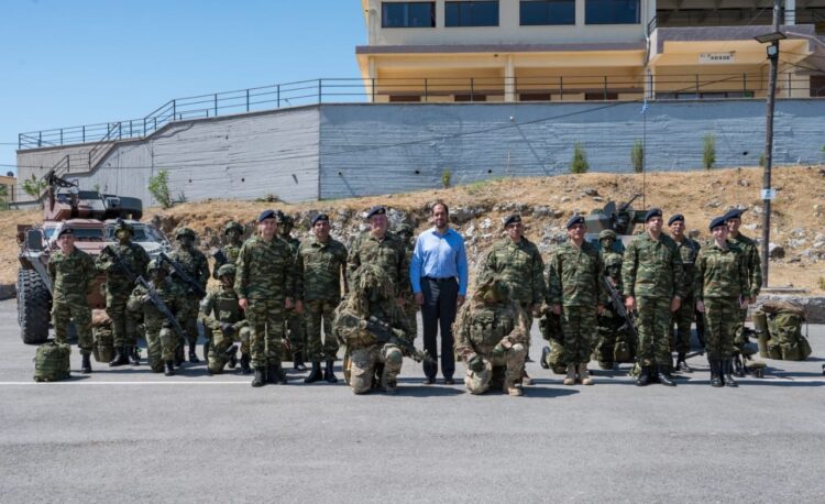 Επίσκεψη ΥΦΕΘΑ Γιάννη Κεφαλογιάννη στη Λέσβο και στην 98 ΑΔΤΕ