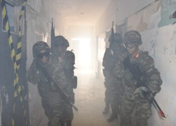 Εκπαίδευση Σπουδαστών της ΣΜΥ στο Εθνικό Πρότυπο Κέντρο Εκπαίδευσης Αγώνα σε Αστικό Περιβάλλον