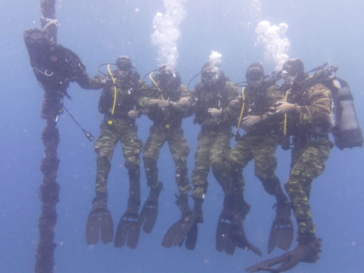 Στο ΚΕΕΔ το 15ο Σχολείο Υποβρυχίων Καταστροφών …Εκεί που τα Βατράχια δε ” βγαίνουν πια στη Στεριά”
