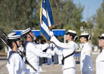 Tελετή Ορκωμοσίας των νέων Κελευστών της 42ης Σειράς της Σχολής Μονίμων Υπαξιωματικών Ναυτικού (ΣΜΥΝ)