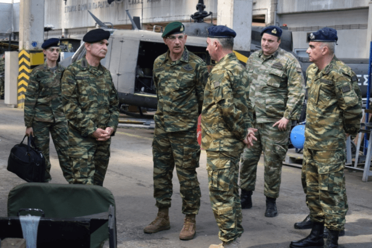 Επίσκεψη Α/ΓΕΕΘΑ και Α/ΓΕΣ στο 304 ΠΕΒ και στο 307 ΤΣΥΑΥ