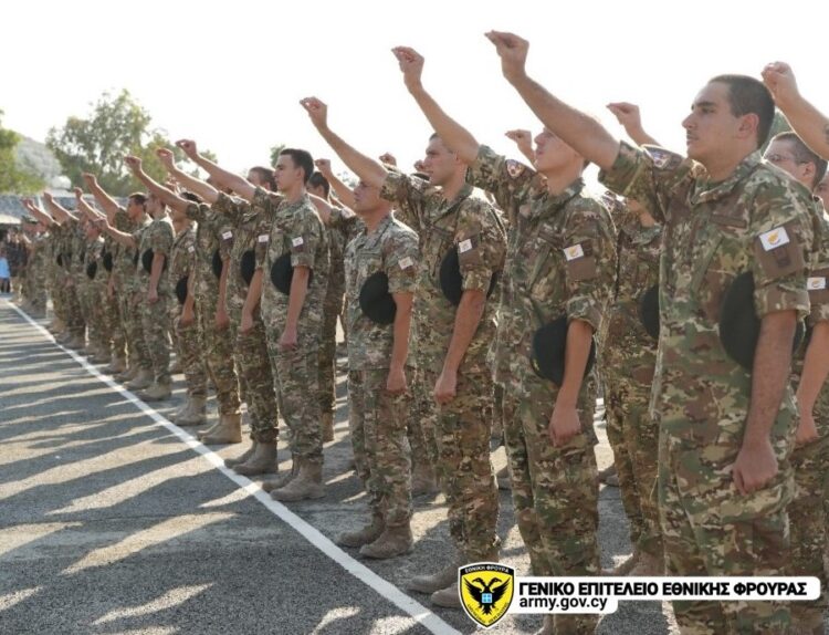 Ορκωμοσία Κυπρίων Οπλιτών με την 2024 ΕΣΣΟ…Παρουσία ΥΠΑΜ