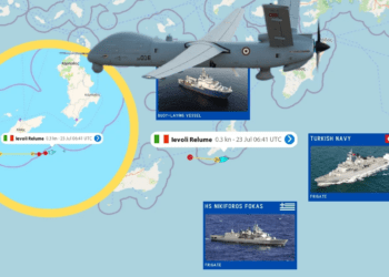 Σχεδιασμένη η πρόκληση των Τούρκων στην Κάσο …Που καταγράφηκε και από Τουρκικό UAV  (Τι αναφέρει ο Τούρκος ΥΠΑΜ)