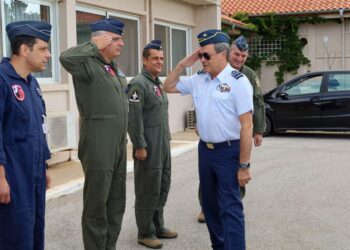 Επίσκεψη Α/ΓΕΑ στην 115ΠΜ, στην Αεροπορική Βάση Σούδας