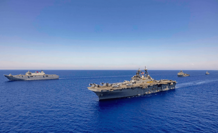 Μυστική άσκηση των Τούρκων με τους Αμερικανούς …”The USS Wasp with TCG Anadolu”