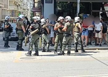 Έντεκα συλλήψεις σε κτίριο υπο κατάληψη στη Λεωφόρο Στρατού