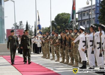 Επίσημη Επίσκεψη Αρχηγού των Ενόπλων Δυνάμεων της Ιορδανίας στην Κύπρο