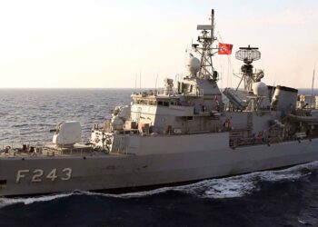 H Τουρκική Φρεγάτα ” F 243 TCG Yildirim “σε άσκηση του “ΝΑΤΟ DYNAMIC GUARD-II/2024” στην Ελλάδα