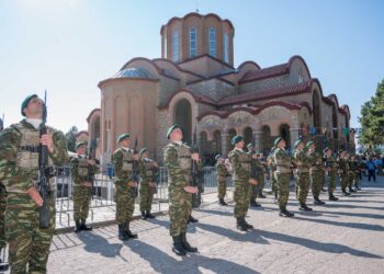 H Στρατιωτική Ηγεσία στην Ι.Μ. Παναγία Σουμελά