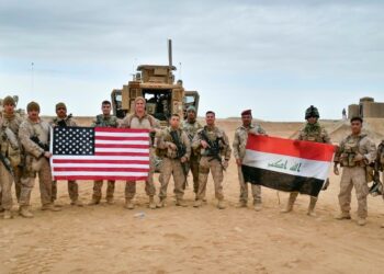 Αμερικανικές και Ιρακινές δυνάμεις σε επιχείρηση κατά Ισλαμιστών