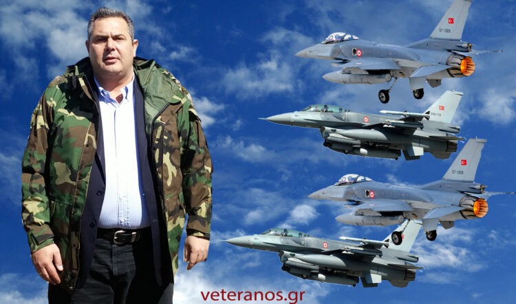 Καμμένος : Tην Εμπλοκή & της Τουρκίας δείχνουν οι …Μετακινήσεις των Τουρκικών αεροπορικών δυνάμεων