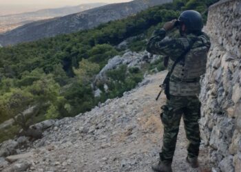 Ο Στρατός στον αγώνα της δασοπροστασίας, κατά των πυρκαγιών στην Αττική